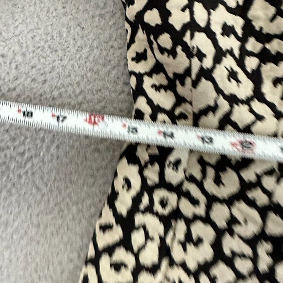 J. McLaughlin Delphine Tan Black Leopard Print Blazer Jacket Tan Black - Picture 4 of 16